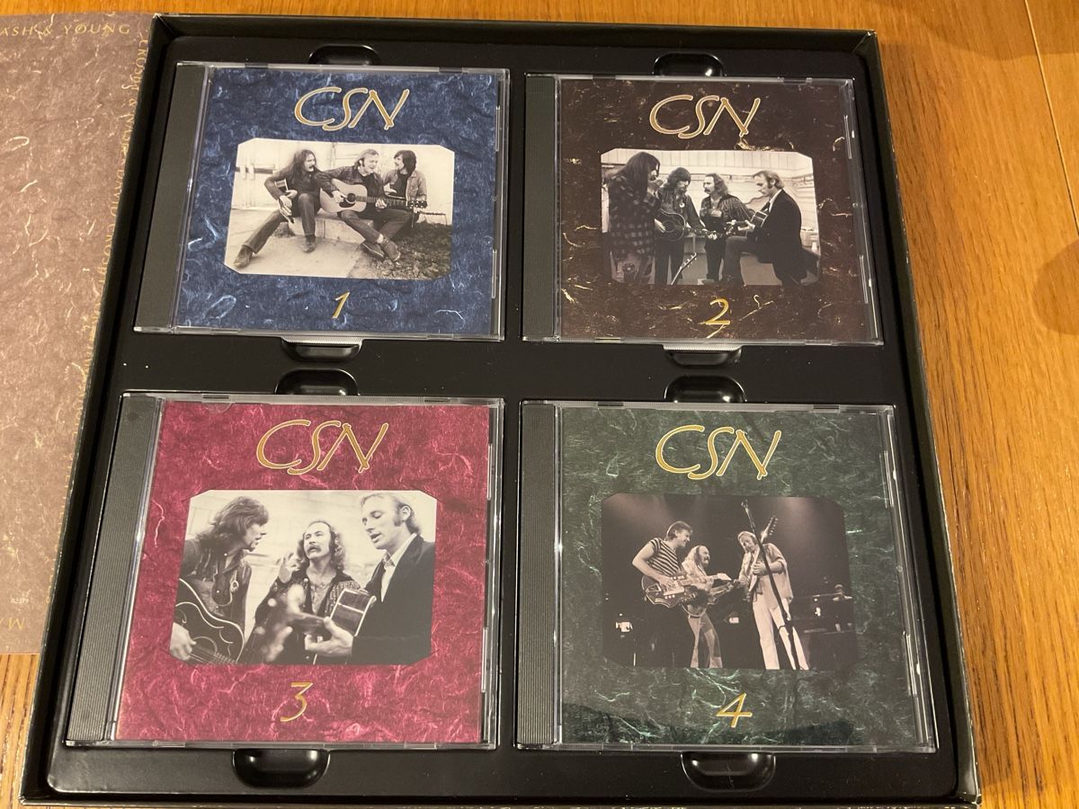 Crosby, Stills & Nash 4-CD Box-Set, inkl. Booklet - Top! (Gebraucht) in ...