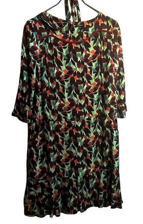 VOODOO robe doublée automne T. 40 crêpe Viscose neuve!