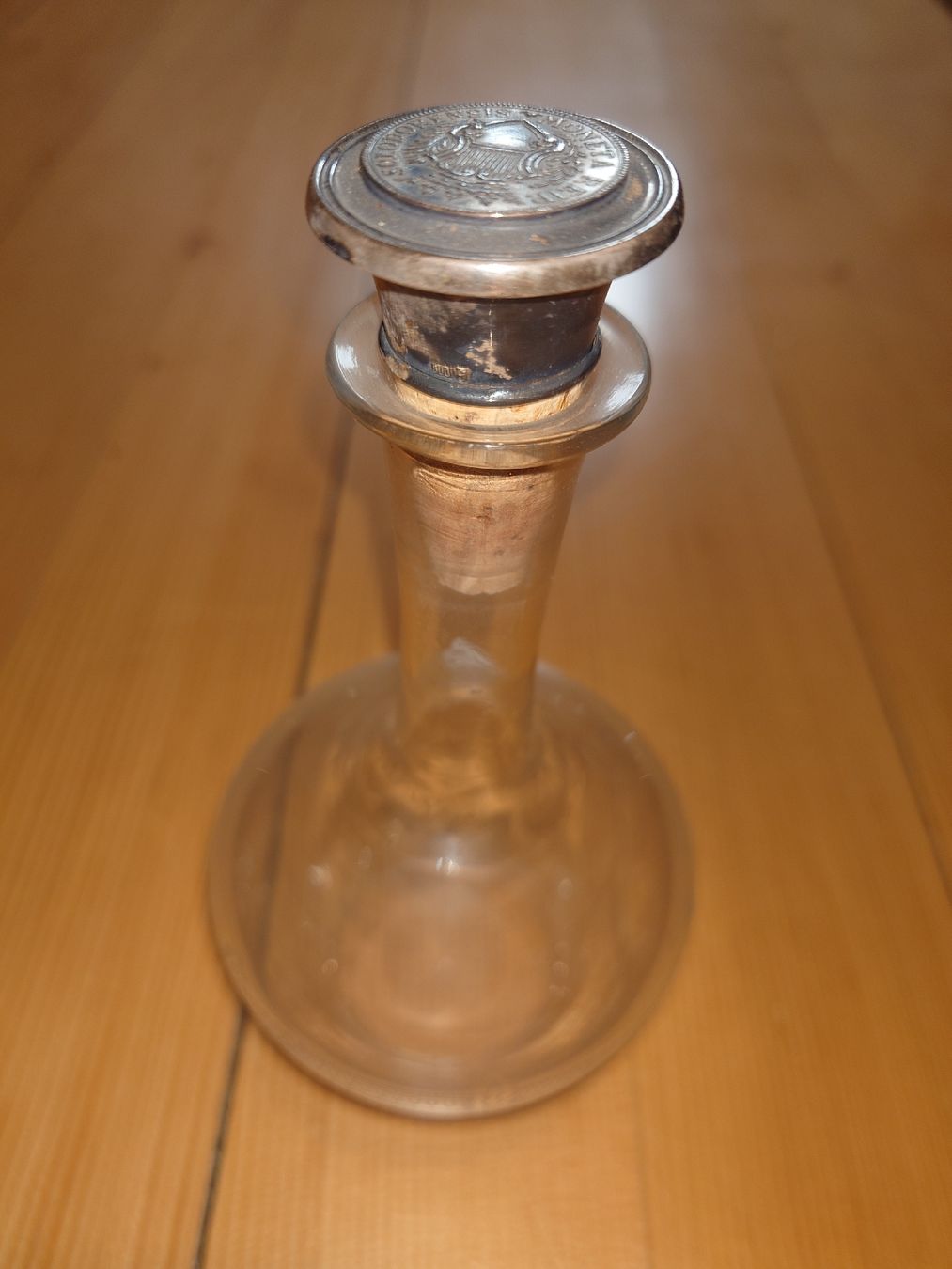 Caraffe: Alte Glas Karaffe, Vintage, 20cm hoch – Usato da Bern venduto da Ricardodude73 1