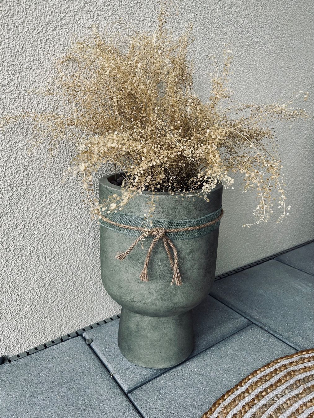 Vasi & Recipienti: Grosse, olivgrüne Bodenvase/Blumentopf – Usato da Diegten venduto da ste_pvd5 2