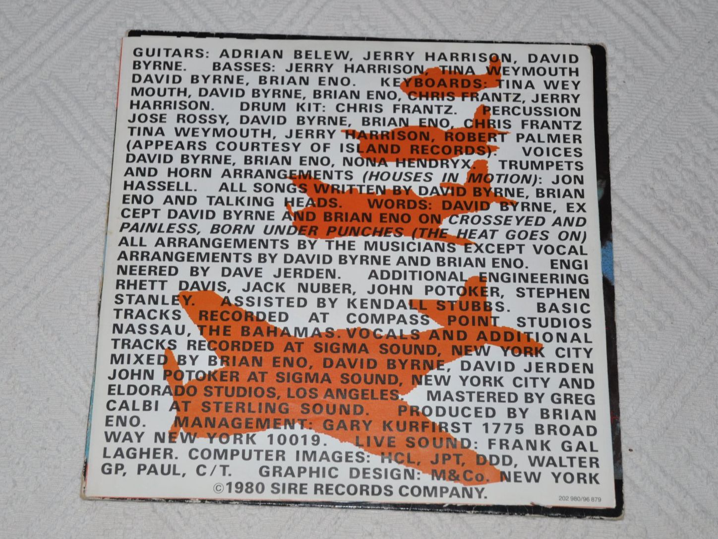 Schallplatten: LP Talking Heads - Remain In Light – Gebraucht aus Boll von Theodora15 6