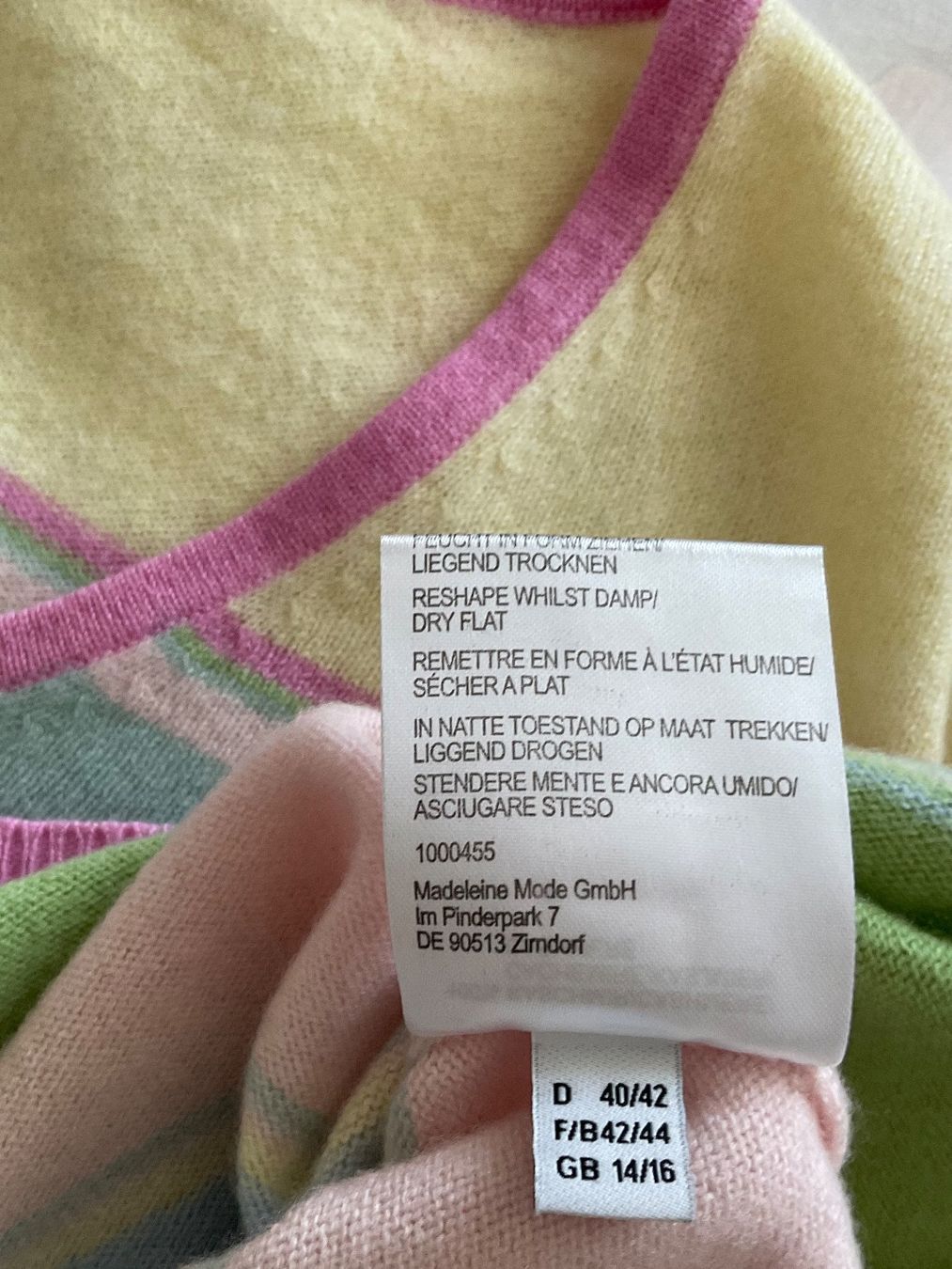 Madeleine Pullover & Sweatshirts: Madeleine 100% Kaschmir Pullover Gr 40/42 – Gebraucht aus Urdorf von alda02 6