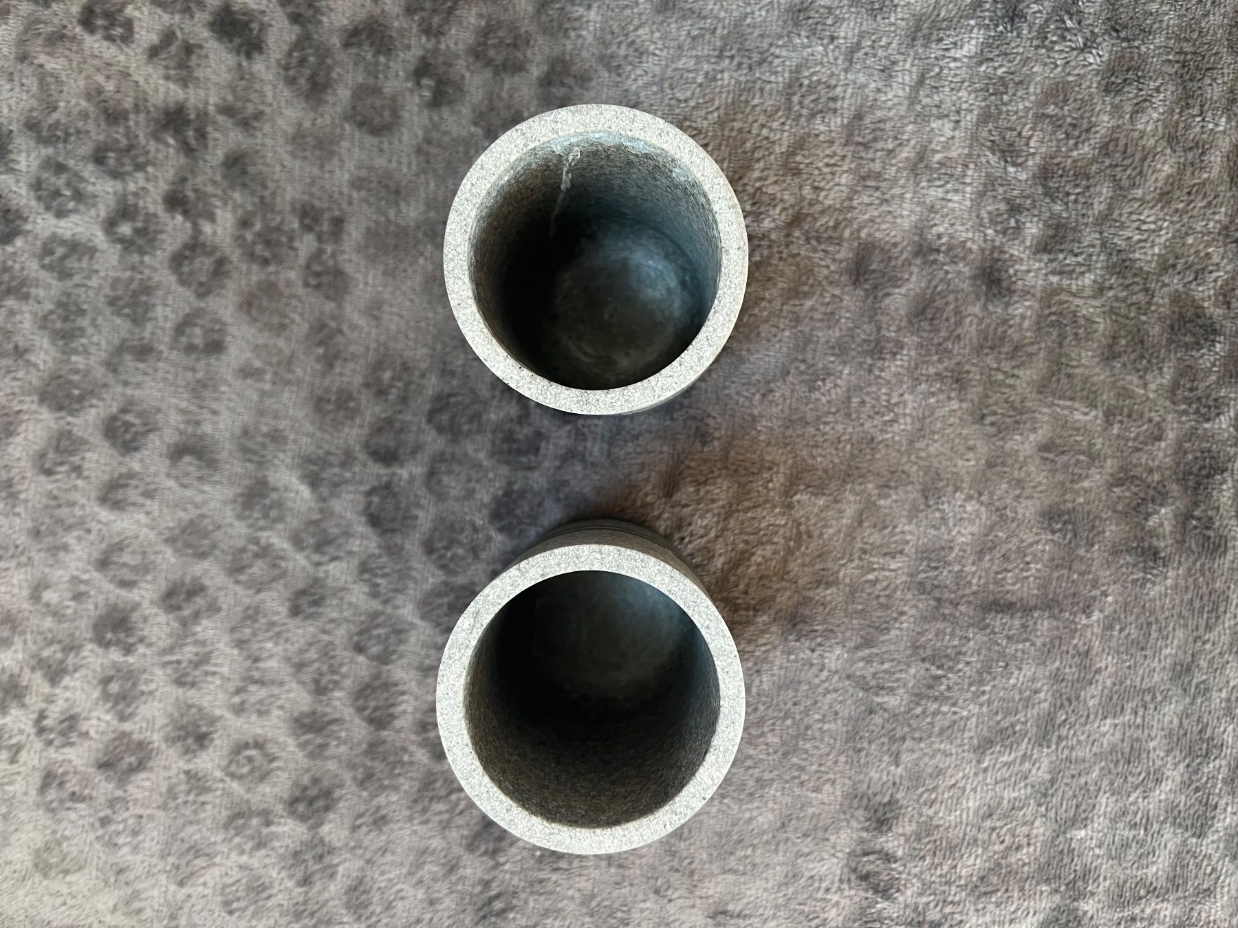 Bicchieri: Ensemble de gobelets en pierre (2 pièces) – Usato da St-Blaise venduto da Richy03 2