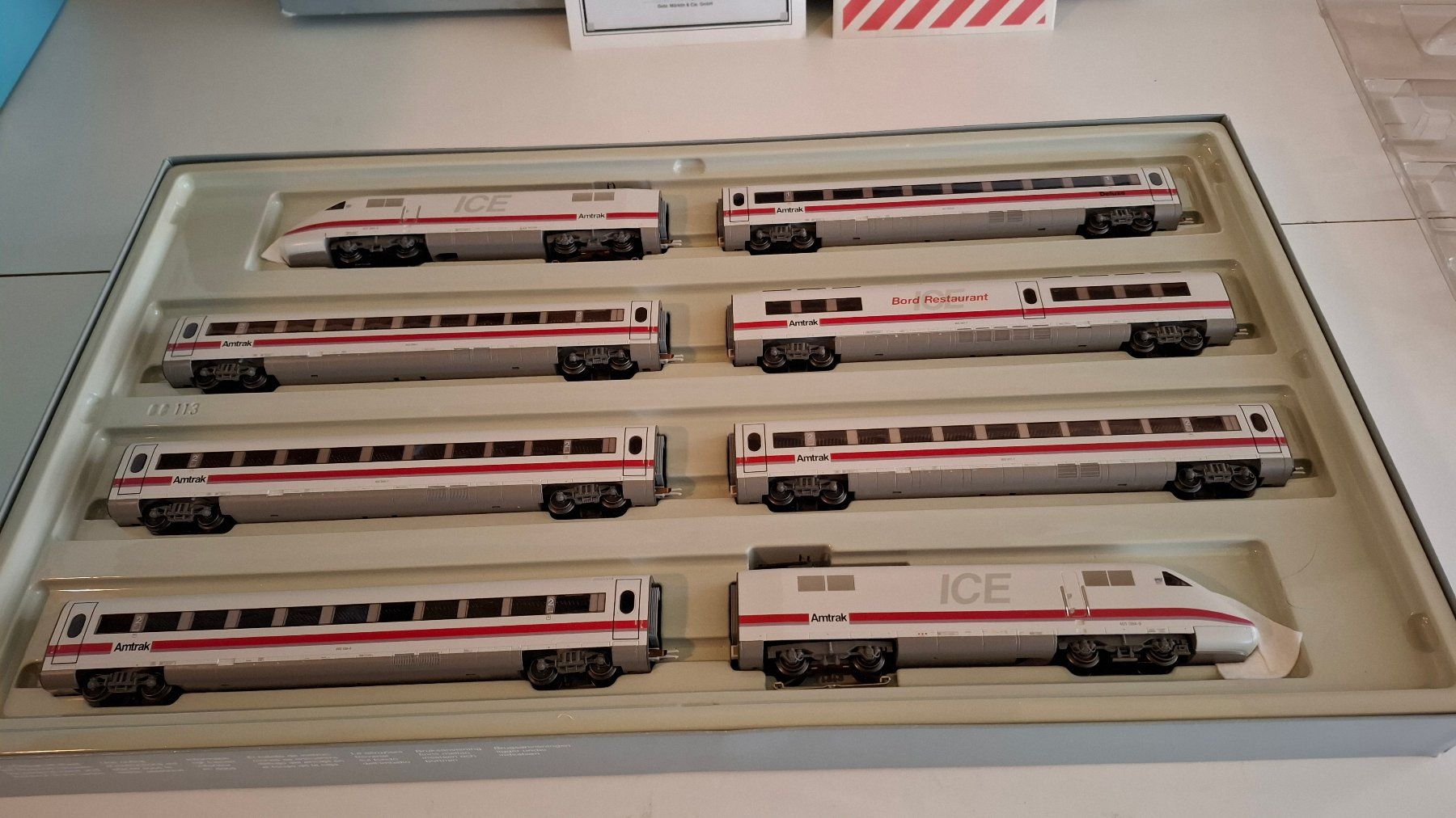Märklin Modelleisenbahnen: ICE Intercity Express Antrac - Märklin - 3700 – Neu (gemäss Beschreibung) aus Schönenbuch von krokometer 1