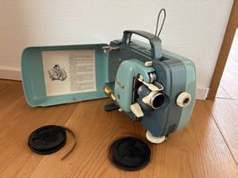 Vintage Schmalfilmprojektor (Cinégel) mit Koffer & Spulen
