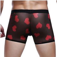 NEUES Erotik Panty schwarz-rot mit Herzen Gr. M - 222722