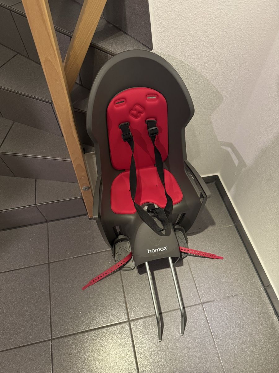 Marsupi portabebè: Fahrrad Kindersitz Hamax Buddy Rahmenmontage – Usato da Binningen venduto da bur_bf5z 1