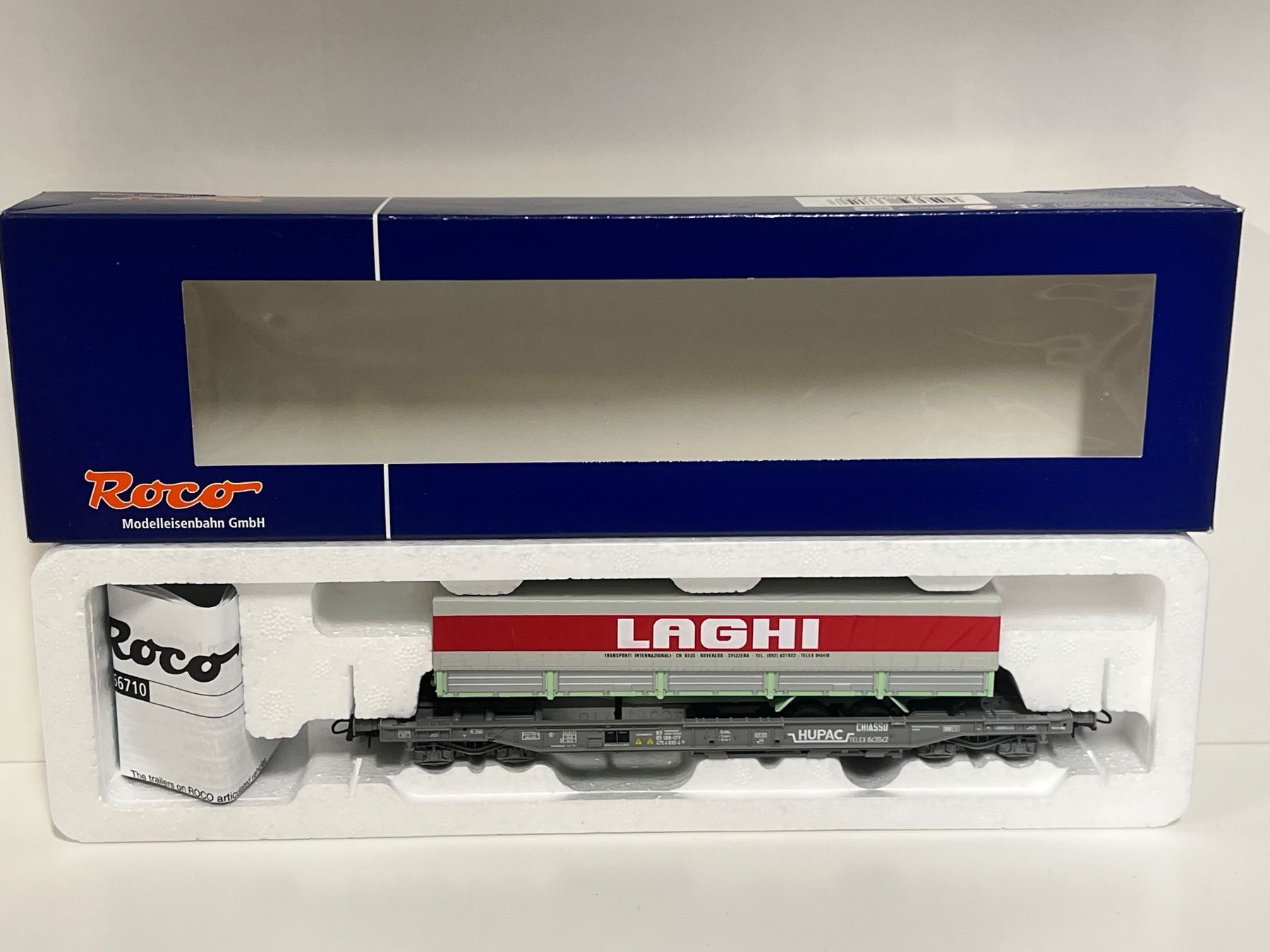 Roco Modellini di ferrovie: Roco 66710  SBB LAGHI H0 DC – Nuovo e nell'imballaggio originale da Geroldswil venduto da TopTrain54 1