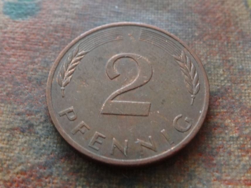 Alle Münzen: DEUTSCHLAND 2 Pfennig 1979 – Gebraucht aus Romanel-sur-Lausanne von Swift13 1