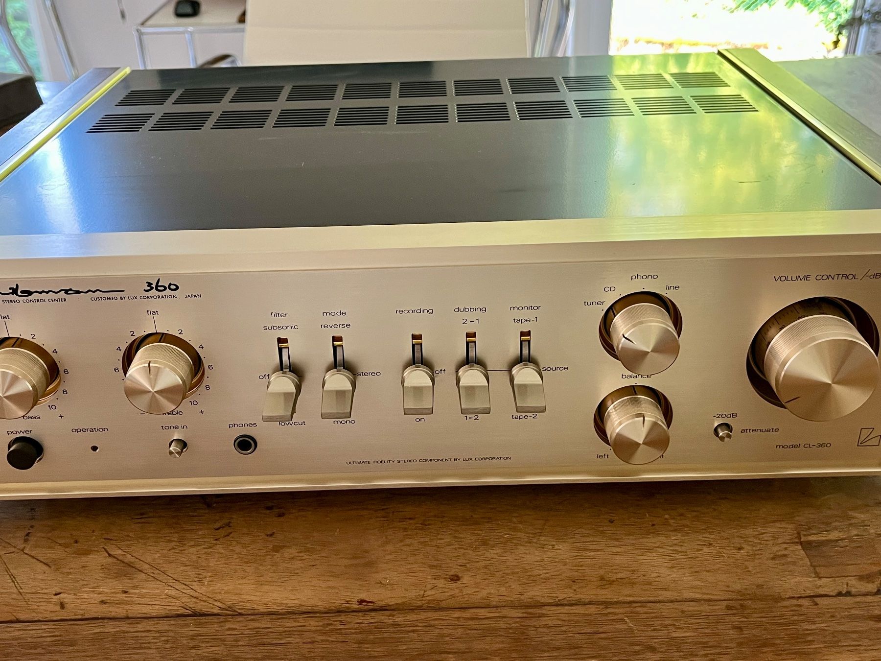 Luxman Amplificateurs: Luxman CL-360 Röhrenvorverstärker – D'occasion à Kilchberg ZH par Jaysteve 5
