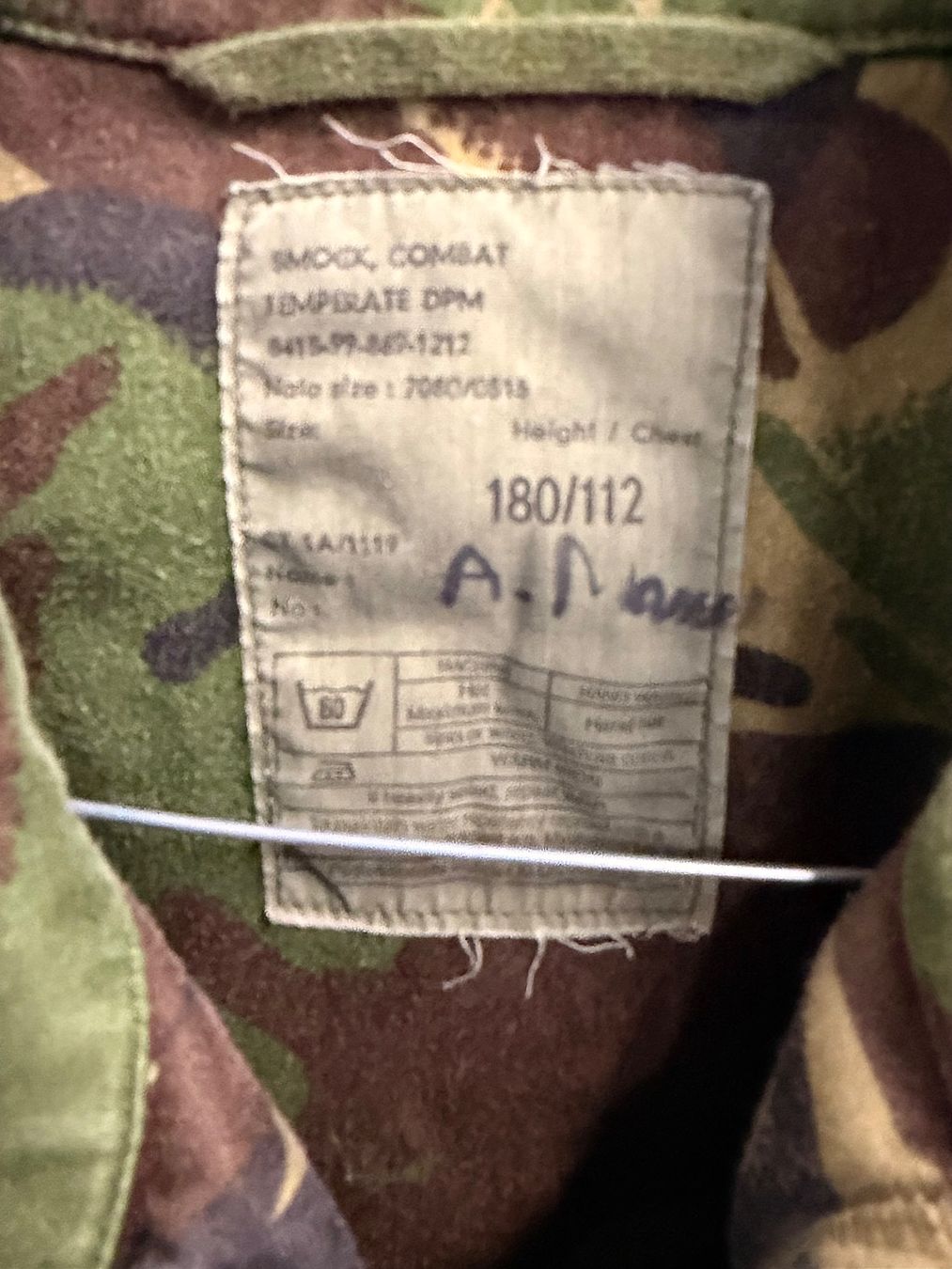 Uniformi: Veste de combat DPM armée britannique XL – Usato da Lausanne venduto da stephenfab4 2