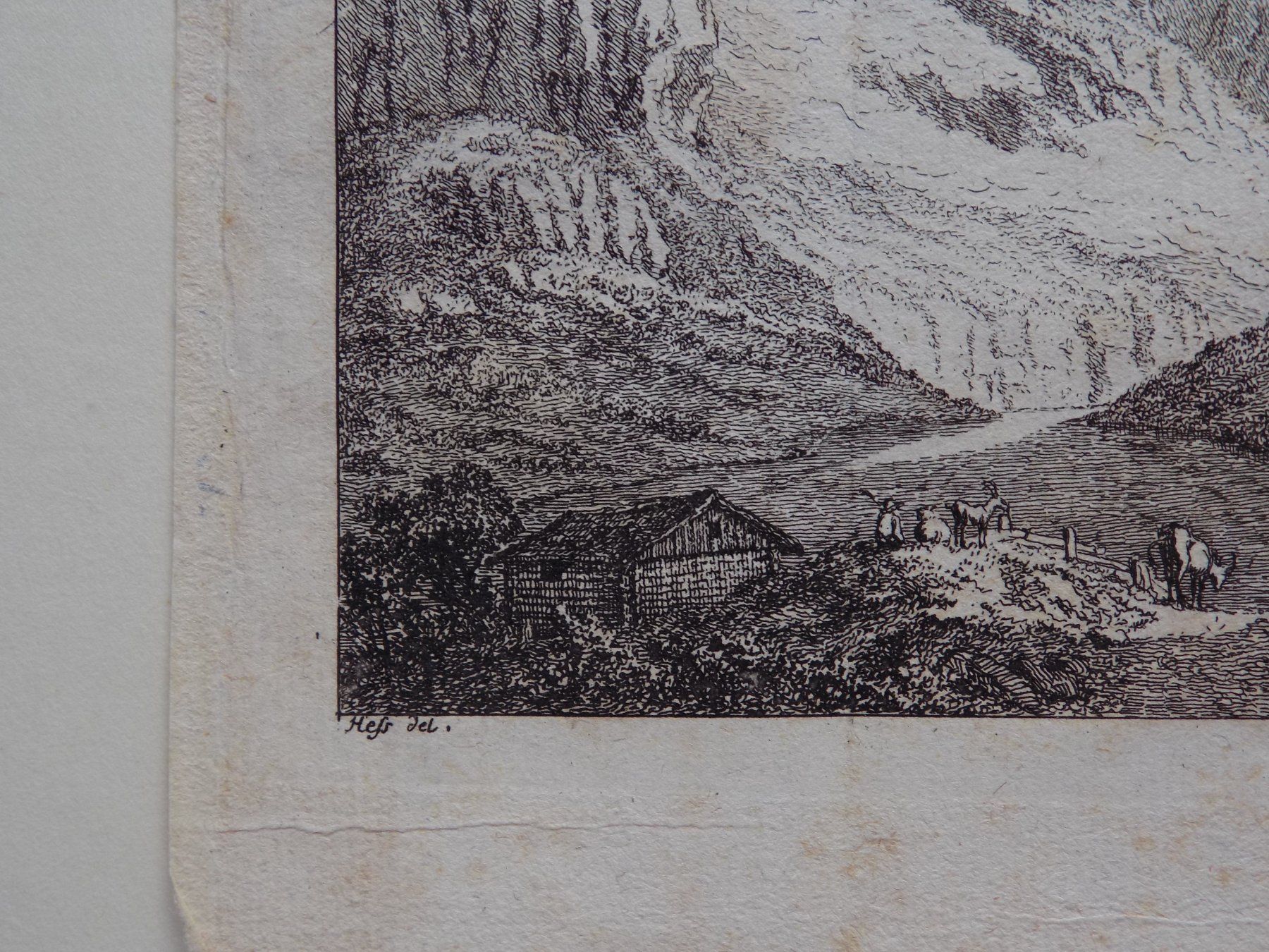 Incisioni: Der Klöntalersee Glarus selten – Usato da Risch venduto da Rischli15 3