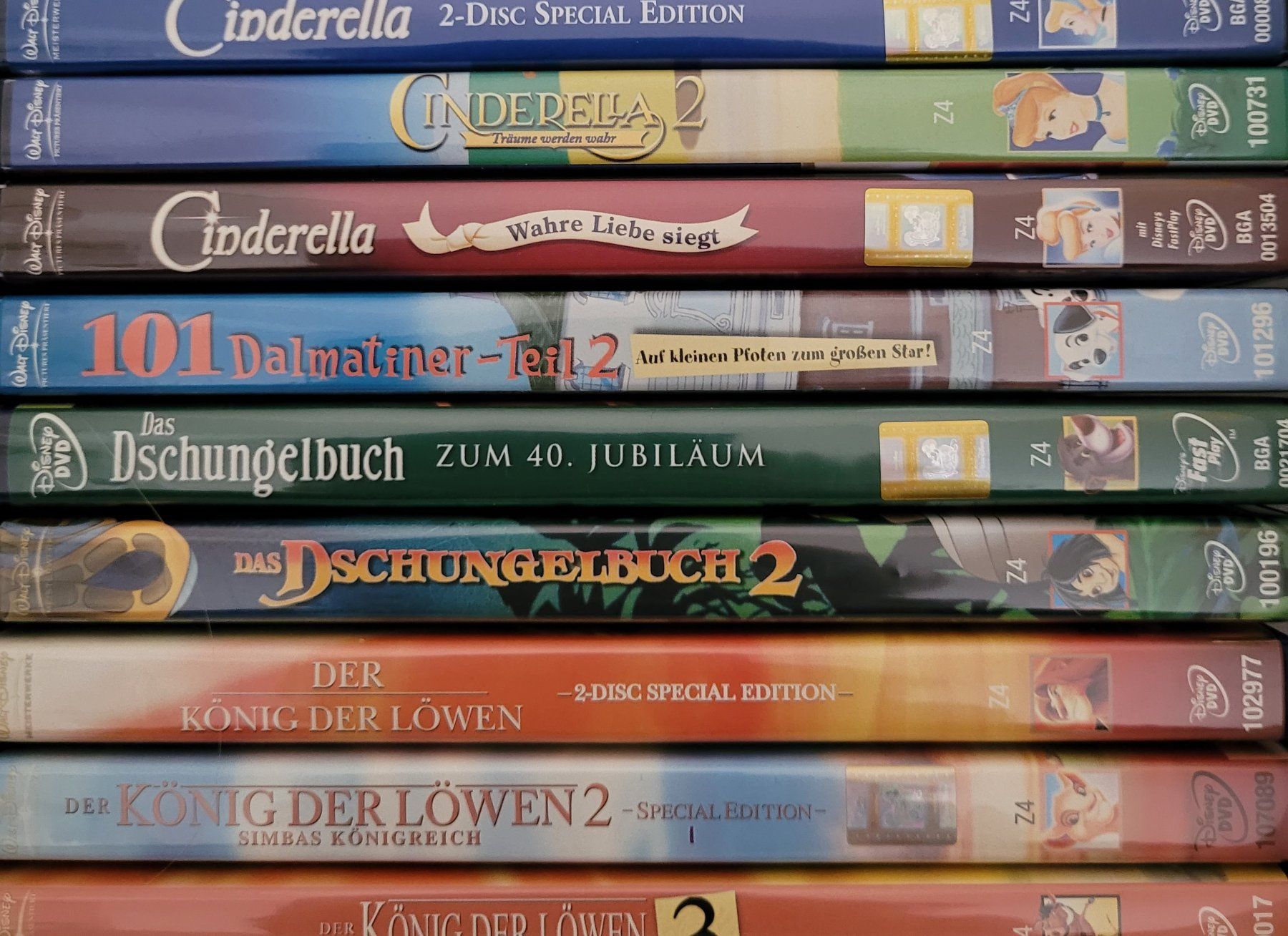 Tutti i DVDs: Konvolut 54 Disney / Pixar DVDs – Usato da Würenlos venduto da Felisha 3