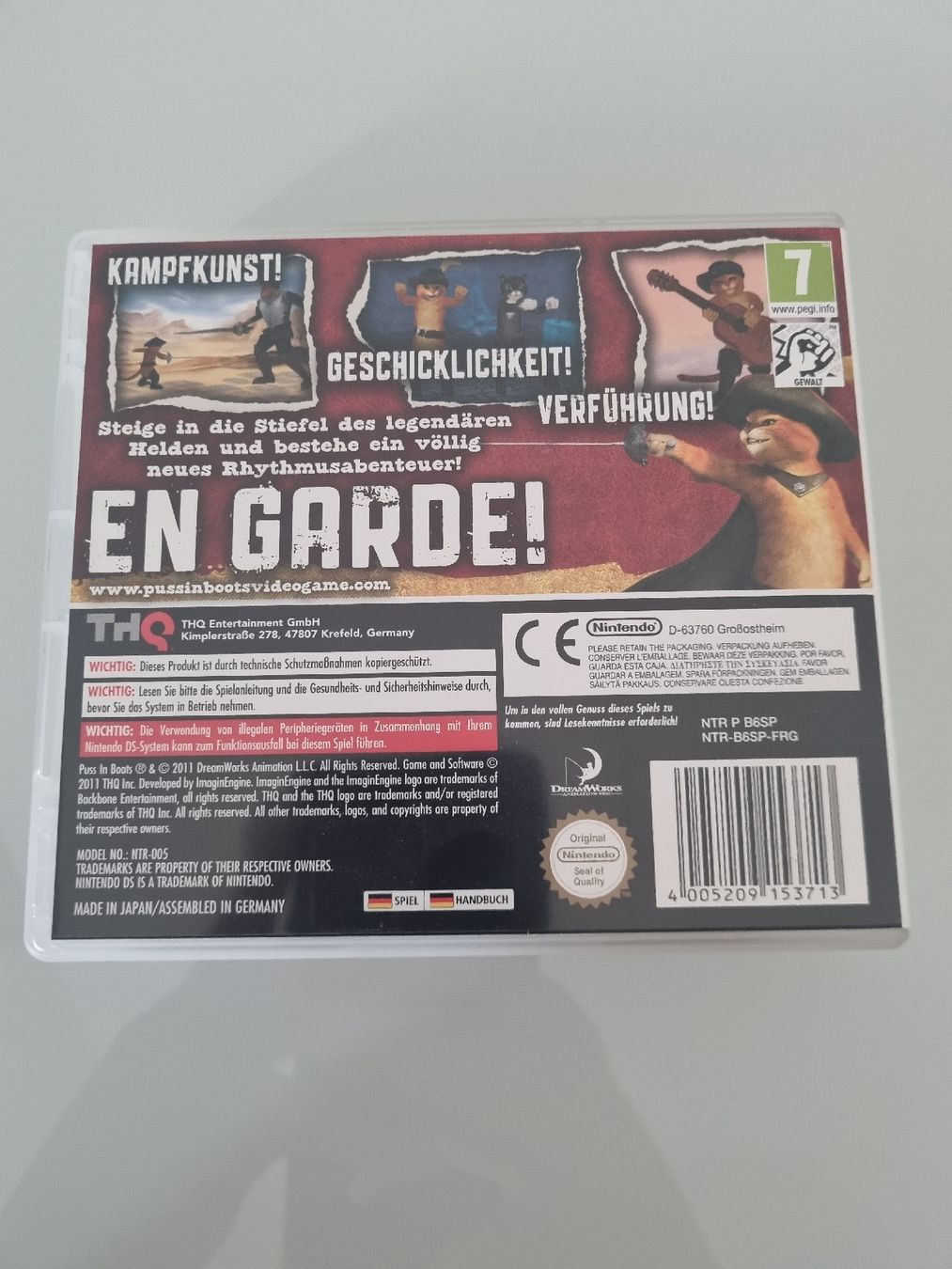 Nintendo Giochi: Der gestiefelte Kater Nintendo DS – Nuovo (secondo la descrizione) da Wahlen b. Laufen venduto da CyBaxter 2