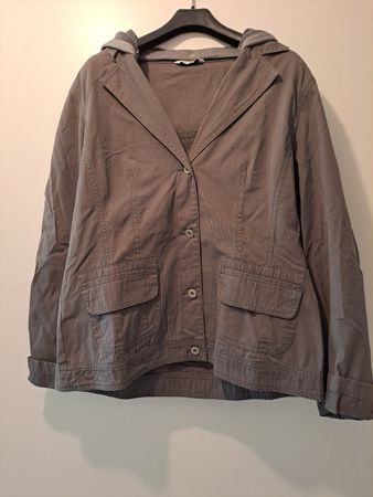 Übergangsjacke grau, Grösse XL