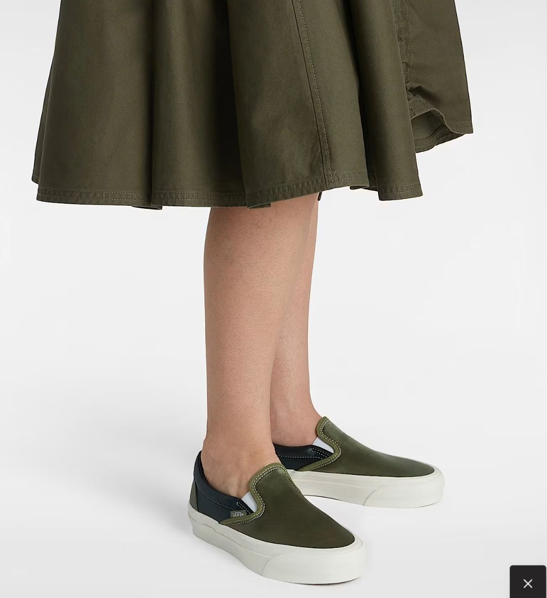 Vans Scarpe da uomo: Vans Slip-On Gr.36.5 Grün Satin – Nuovo e nell'imballaggio originale da Zürich venduto da stefanella 5