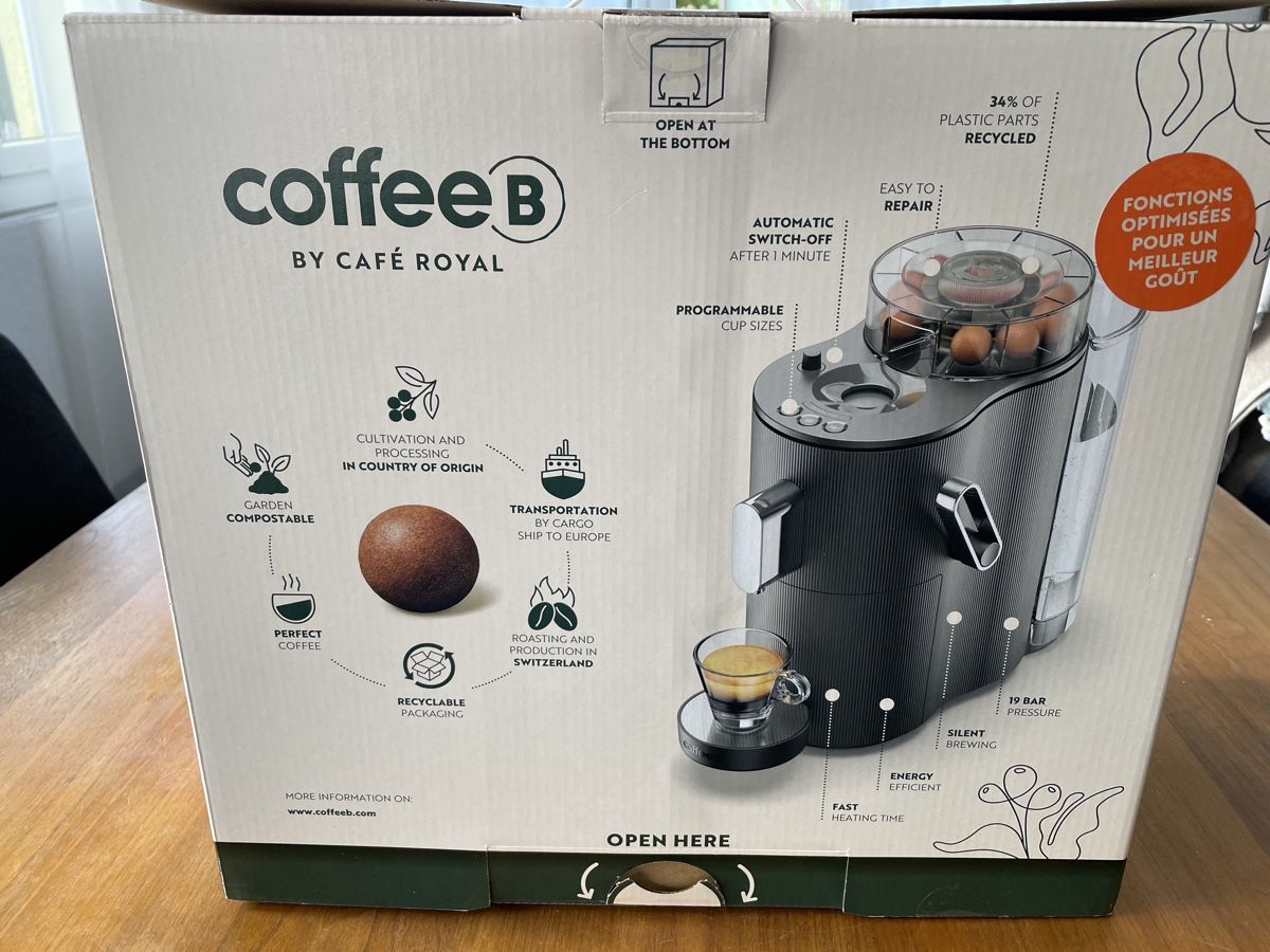 Coffee B Kaffeemaschinen & Espressomaschinen: CoffeeB Kaffeemaschine von Café Royal – Neu (gemäss Beschreibung) aus Egnach von mar.123