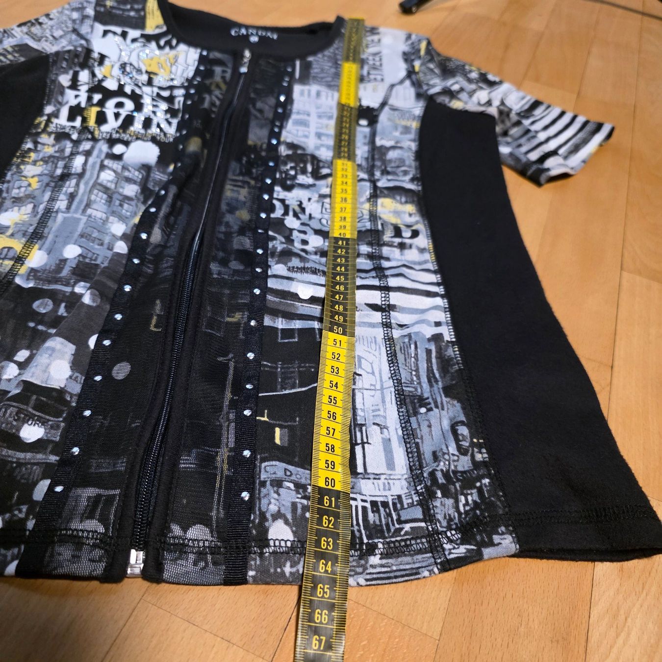 C&A Camicette: Canda C&A Bluse Gr. 38 mit Reißverschluss – Usato da Wald ZH venduto da CapLux 7