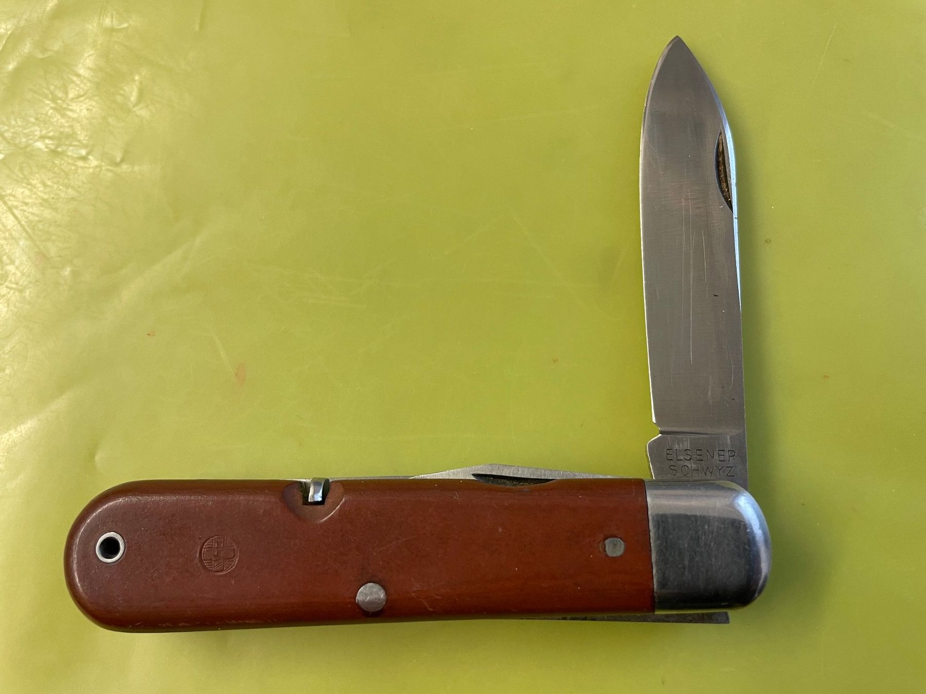 Schweizer Armee Coltelli tascabile: Militärsackmesser Elsener 53 – Usato da Lenggenwil venduto da swissbrooker 2