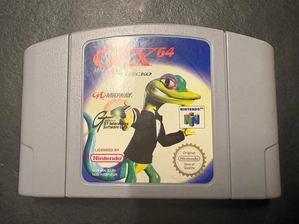 Gex: Enter the Gecko - Nintendo 64 (Gebraucht) in Kollbrunn für CHF 15 ...