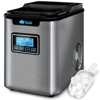 tillvex Eiswürfelmaschine 2,2L silber