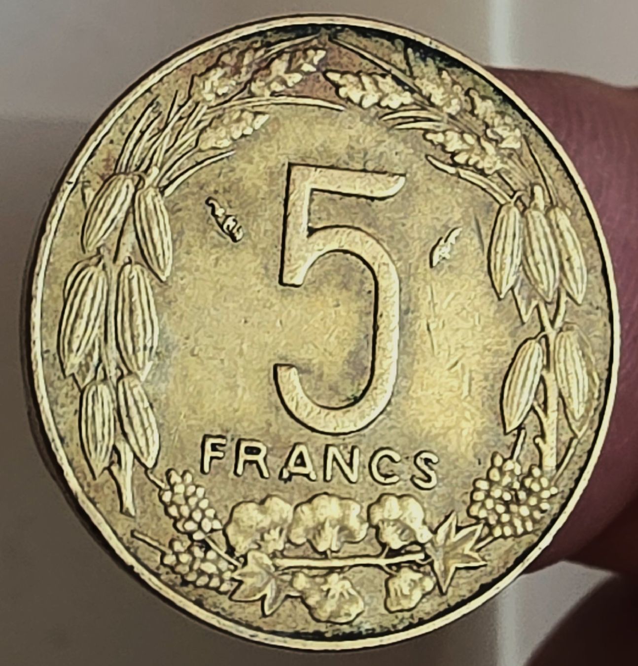 Tutti le monete: CENTRAL AFRICA 5 FRANCS 1985 – Usato da Winterthur venduto da Creso70 1