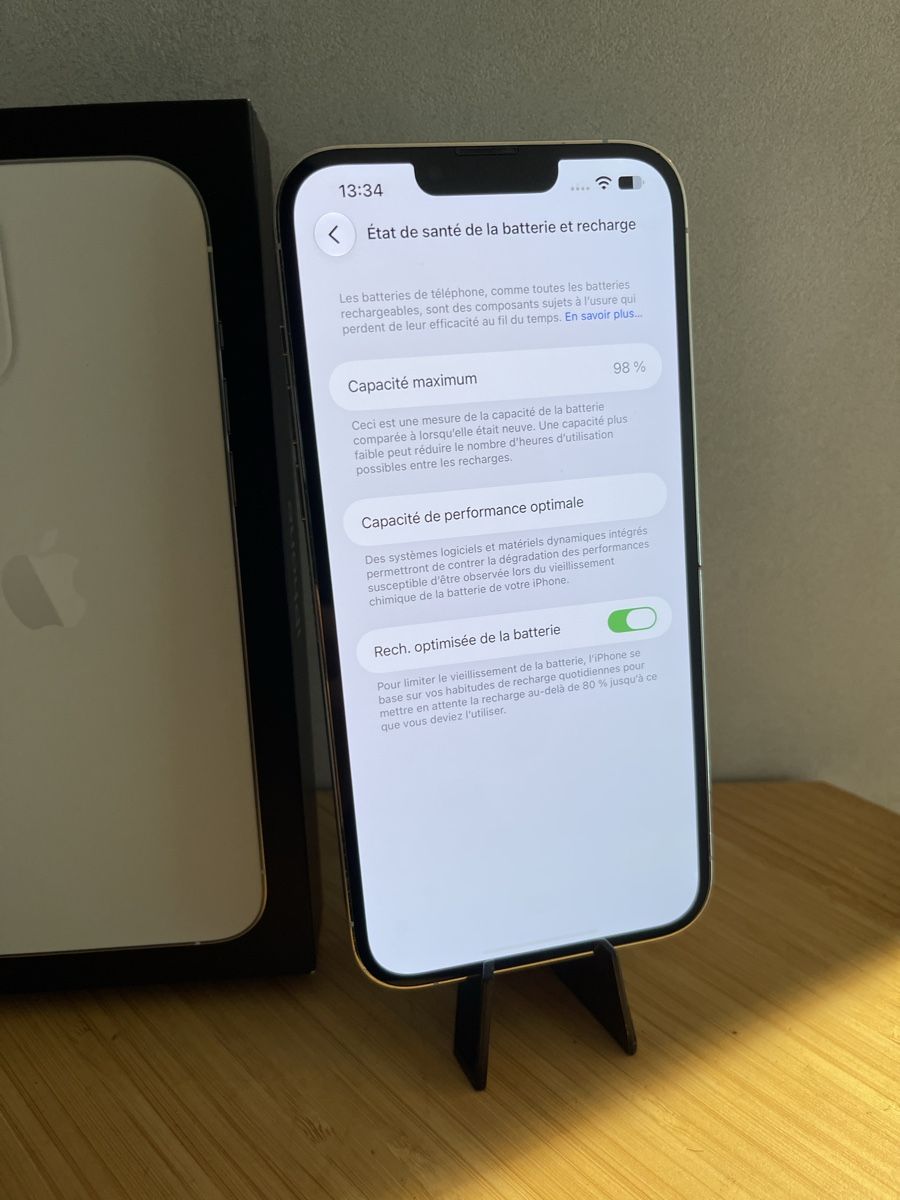 Apple Handys / Smartphones: iPhone 13 Pro Max 128gb Akku 98% – Gebraucht aus Biel/Bienne von Pro.max 5