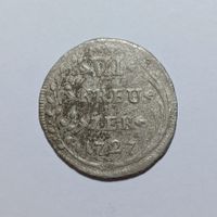 6 Kreuzer 1727 Stadt St. Gallen HMZ 2-906c