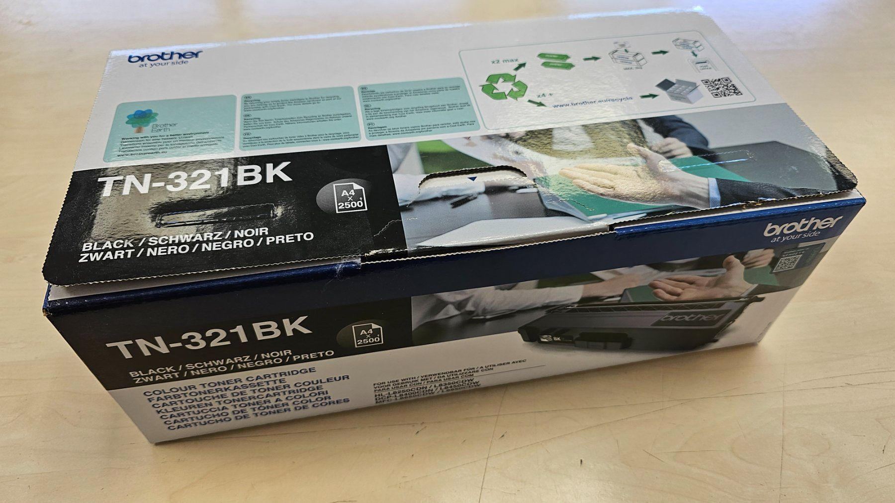 Brother Druckerpatronen & Toner: Brother TN-321 Black – Neu und originalverpackt aus Fahrwangen von walfra01