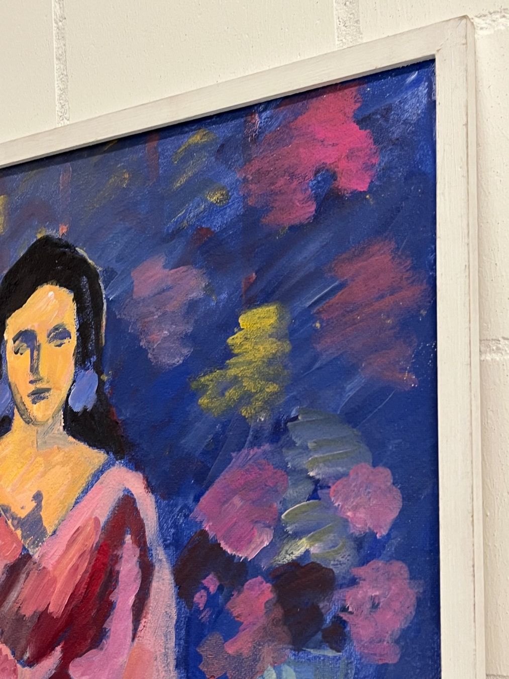 Gemälde: RITA AFFOLTER Ölgemälde Portrait Mädchen signiert – Gebraucht aus Basel von Kaffee_und_Kunst 7