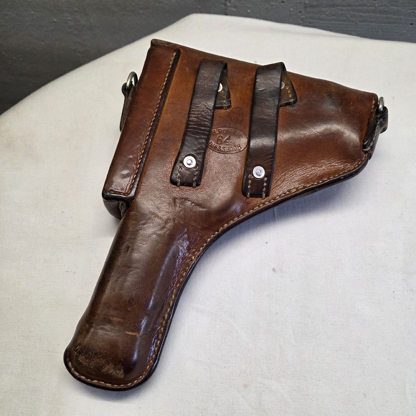 Schützensport: Holster Leder H. Rufer CH Armee – Gebraucht aus Stans von Ducati16 6