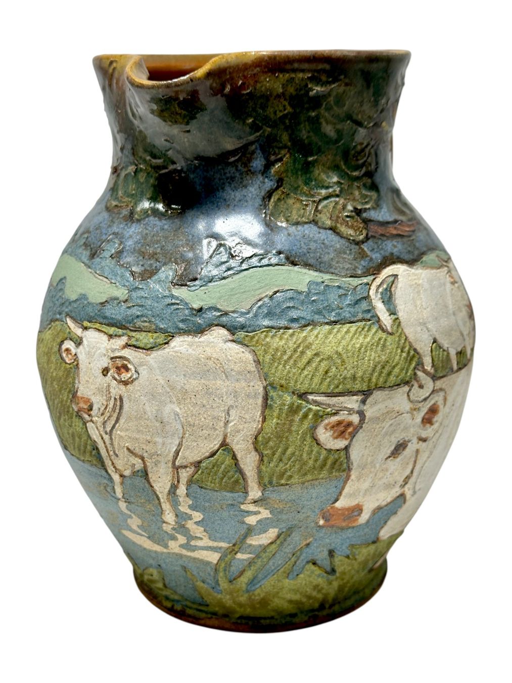 Caraffe: Pichet en grés Chloë Walters pour Poterie de Poisson – Usato da Morges venduto da vintix 4