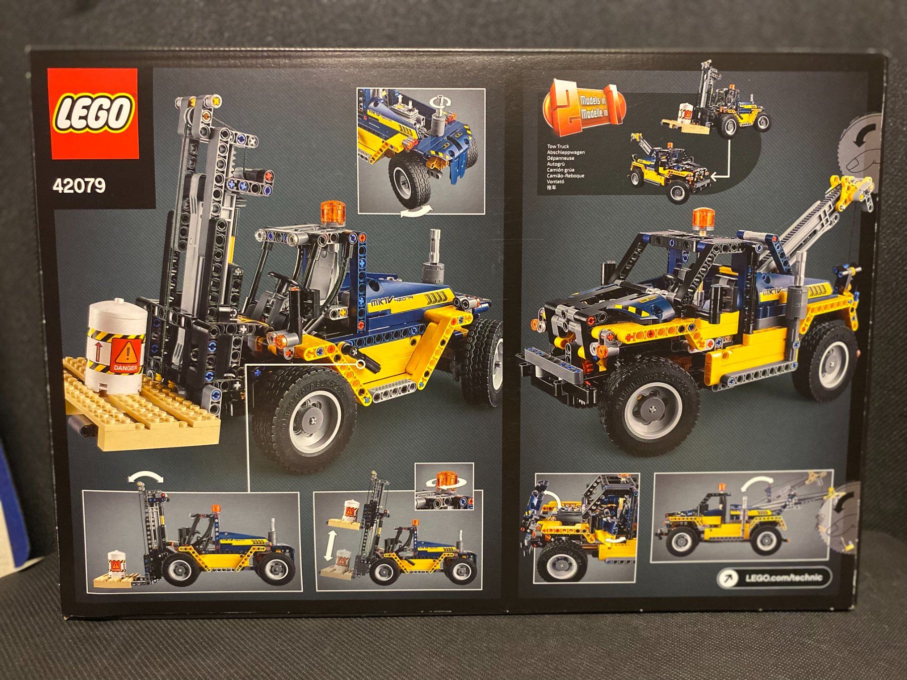 Lego Kit di costruzioni: LEGO Technic 42079 Schwerlast-Gabelstapler 2-in-1 Modell – Nuovo e nell'imballaggio originale da St.Gallen venduto da Punktchen01 1