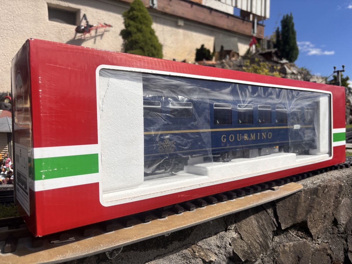LGB Modellini di ferrovie: LGB 30521 Gourmino rhb – Usato da Ollon VD venduto da behemiste51 1