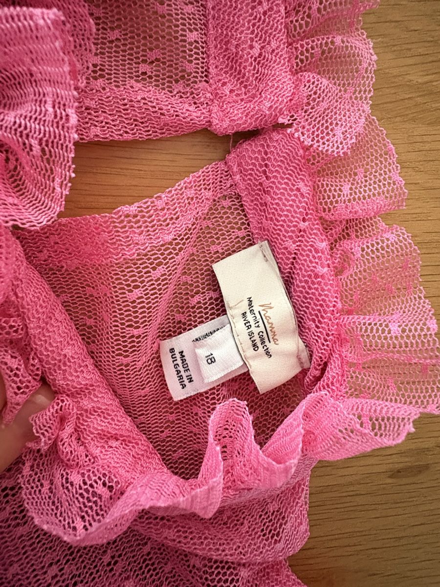 Camicette: Camicia rosa volant premaman  – Usato da S. Antonino venduto da FedeKikka88 3