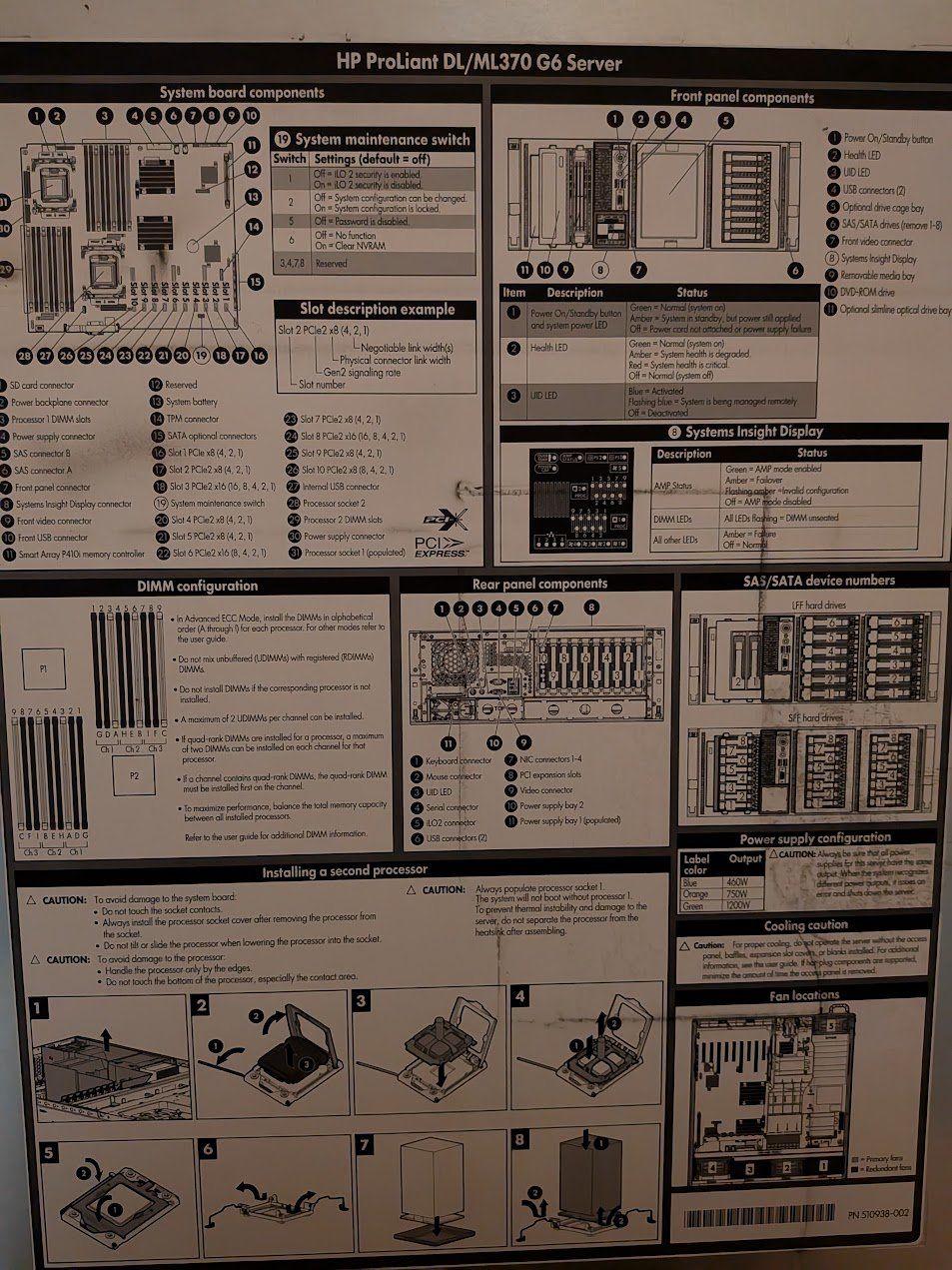 Hewlett Packard Server: HP Proliant DL370 G6 Server – Usato da Bottmingen venduto da CH.illig 6