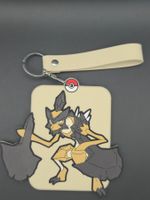 Kleavor Kartenhalter / Pokémon Schlüsselanhänger