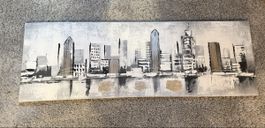 Bild Stadtlandschaft modern abstrakt gross