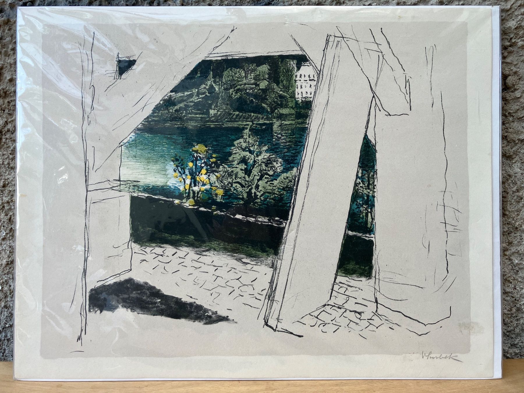 Arts picturaux & lithographies: Litho, V. Surbek – D'occasion à Wetzikon ZH par artefix