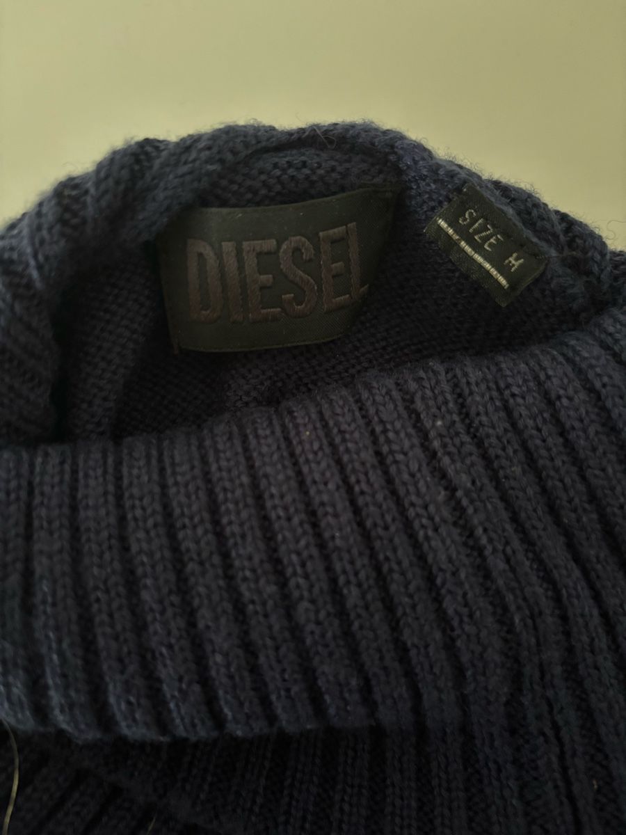 Diesel Pullover & Sweatshirts: Pull Diesel col roulé bleu marine - Taille M – Neu (gemäss Beschreibung) aus La Chaux-de-Fonds von mel_7chs 2