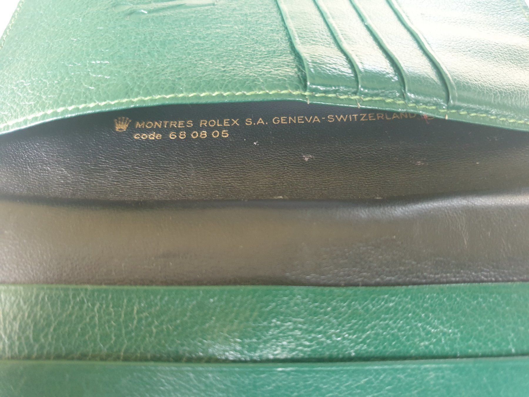 Sonstige Kleidung & Accessoires: Rolex Leder Kartenetui – Neu (gemäss Beschreibung) aus Niederhasli von swisslos 2