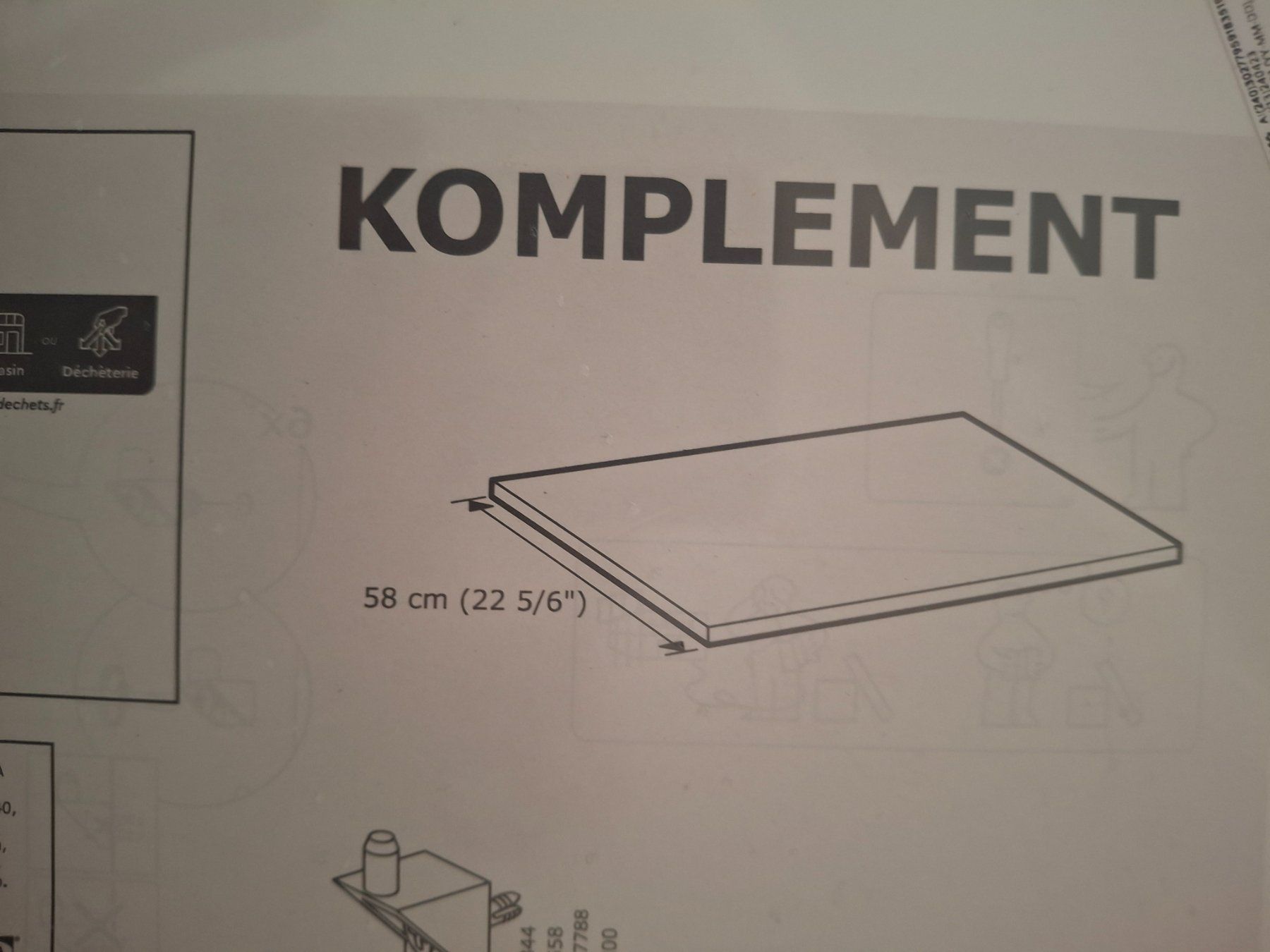 Ikea Armadi: IKEA Pax Komplement Boden weiss – Nuovo e nell'imballaggio originale da Luzern venduto da rox_g6k7