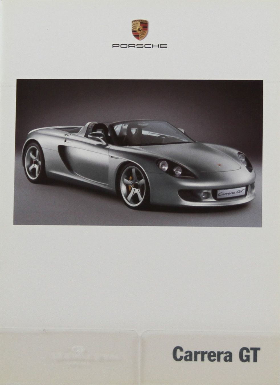 Porsche Dokumente: PROSPEKT | PORSCHE CARRERA GT - TYP 890  | AB 09.2000 - DE – Gebraucht aus Unterägeri von Isha04
