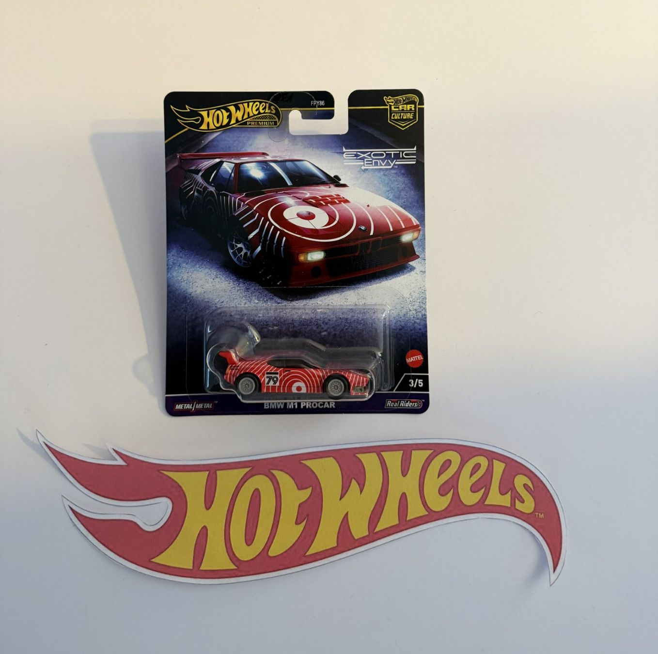 Majorette Modellini d'auto: Hot Wheels Premium BMW M1B Procar – Nuovo e nell'imballaggio originale da Luzern venduto da qui_25zt