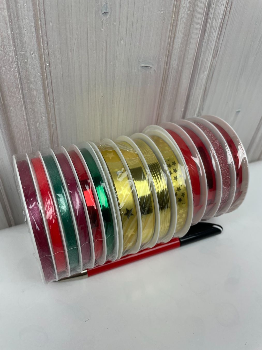 Nastri decorativi: 3x Pack. Festliche Geschenkbaender Set, Stewo – Nuovo e nell'imballaggio originale da Wängi venduto da LiqKojote 1