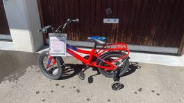 Bicicletta bambini Leopard Sparrow rosso 14 pollici