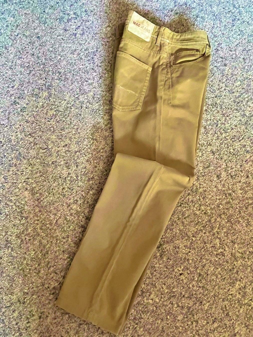 Jeans: MAC Jeans, Men, regular fit, hellkhaki, Gr.33"/M/Gr.50 – Usato da Adliswil venduto da eri.40 4