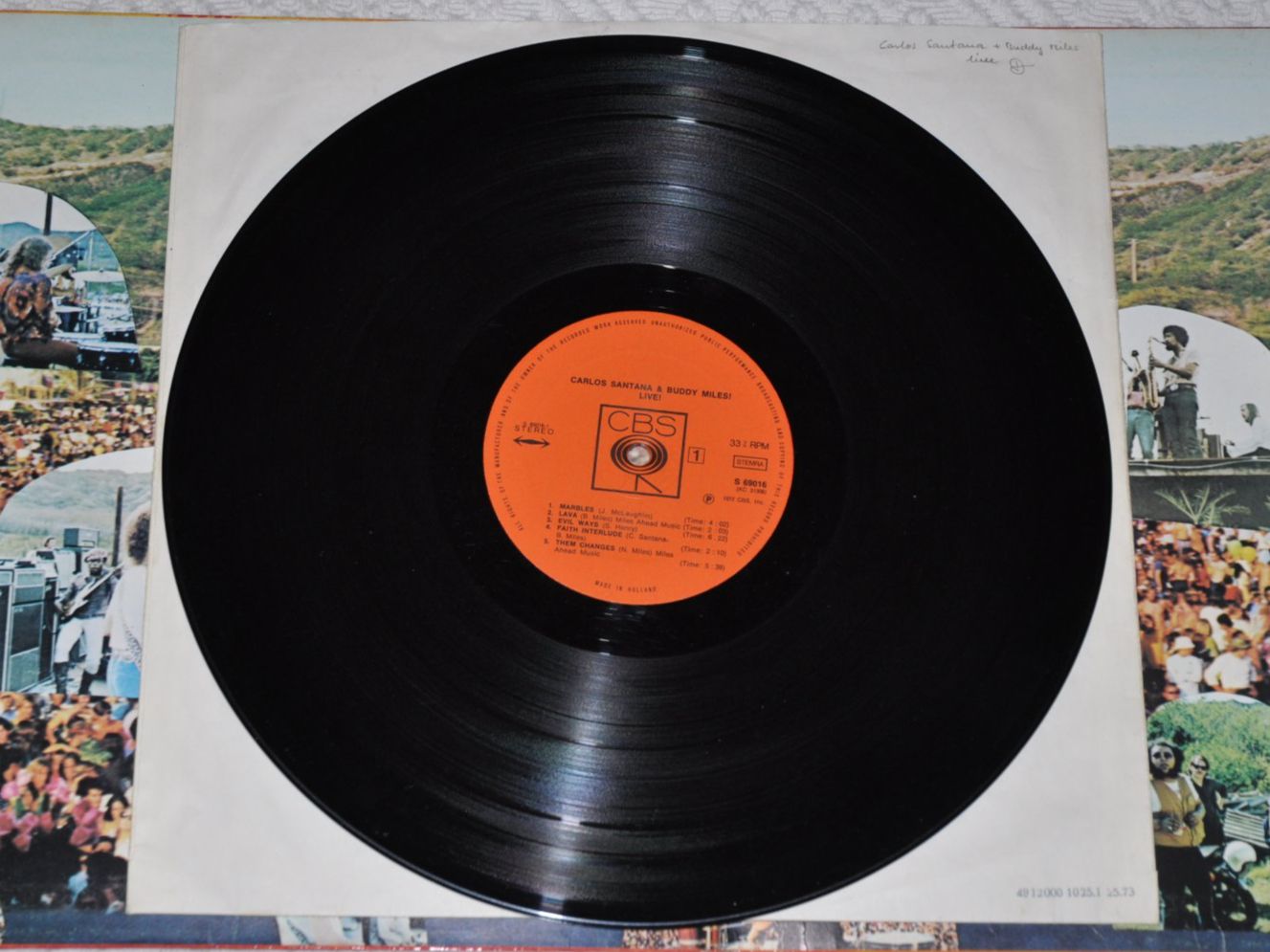 Dischi in vinile: LP Carlos Santana & Buddy Miles - Live – Usato da Boll venduto da Theodora15 7