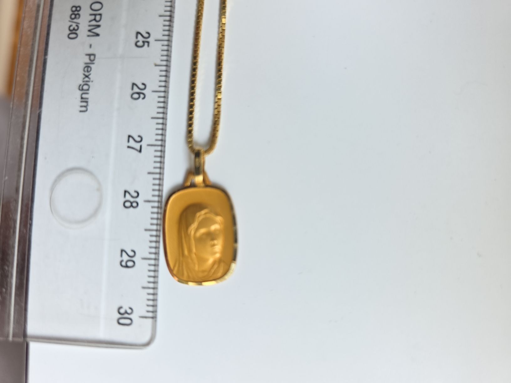 Ketten: Kette Mit Anhänger Gold 18 karat – Neu (gemäss Beschreibung) aus Effretikon von rinuom01