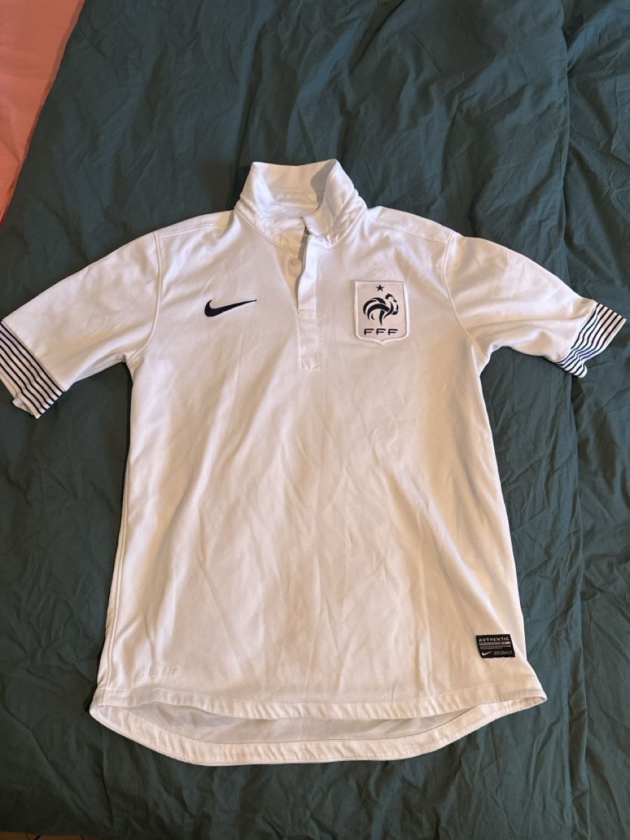 Nike Canottiere & Pantaloni: Frankreich Trikot weiss M – Usato da Zürich venduto da justus_grabowsky